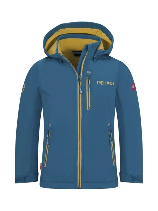Zdjęcie produktu Kurtka Softshell Trollkids niebieski