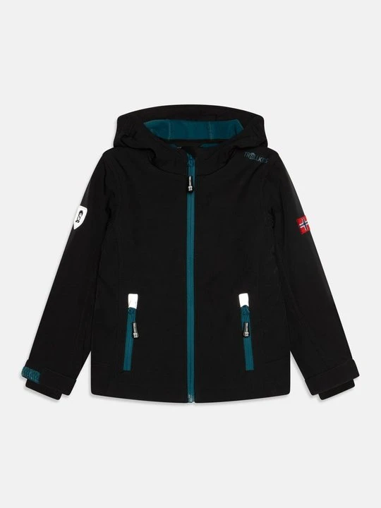Zdjęcie produktu Kurtka Softshell Trollkids czarny