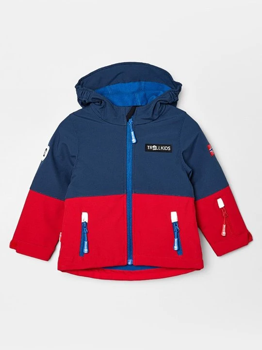 Zdjęcie produktu Kurtka Softshell Trollkids czerwony