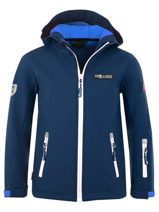 Zdjęcie produktu Kurtka Softshell Trollkids granatowy