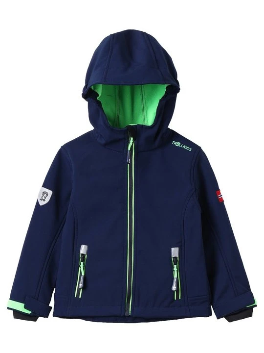 Zdjęcie produktu Kurtka Softshell Trollkids granatowy
