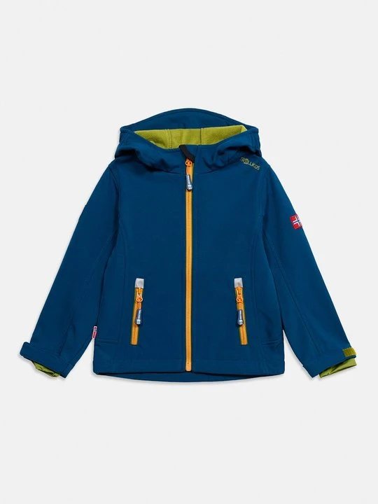 Zdjęcie produktu Kurtka Softshell Trollkids niebieski