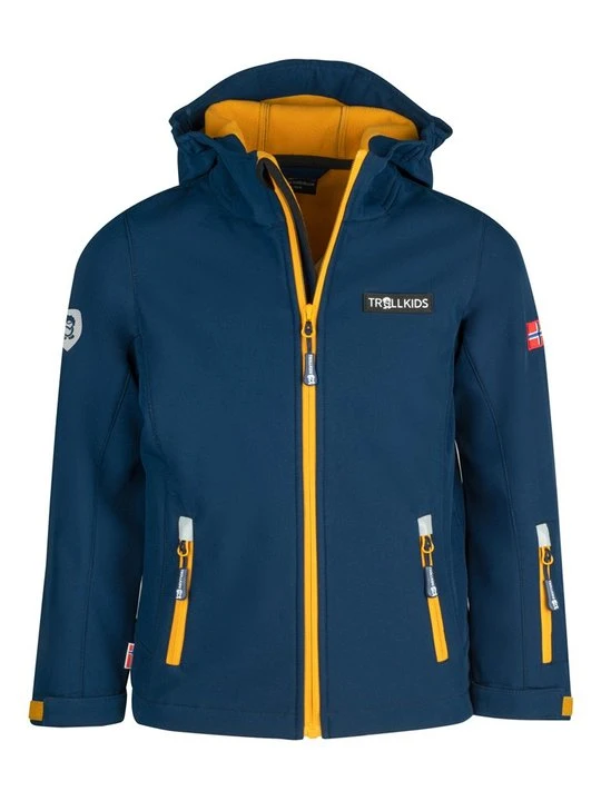 Zdjęcie produktu Kurtka softshell Trollkids niebieski