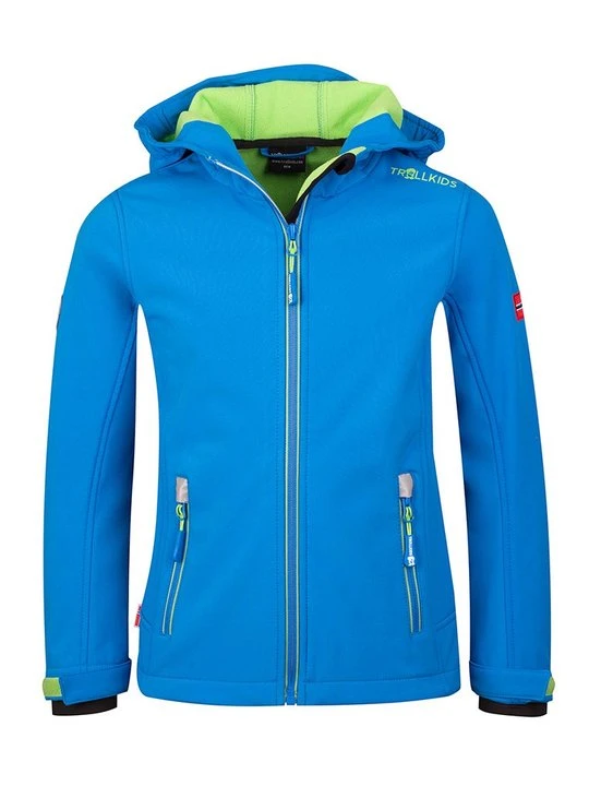 Zdjęcie produktu Kurtka Softshell Trollkids niebieski