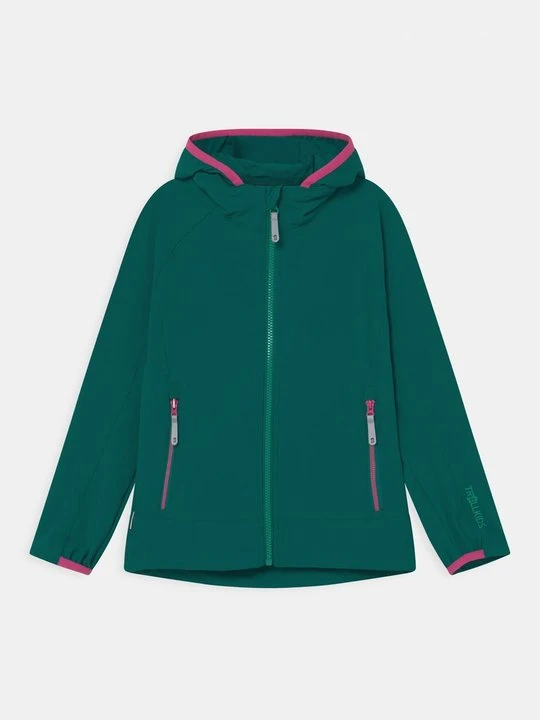 Zdjęcie produktu Kurtka Softshell Trollkids petrol