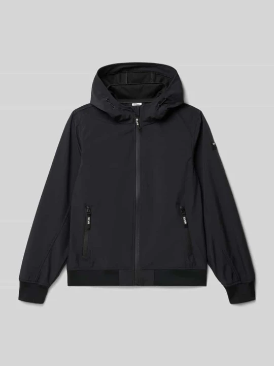 Zdjęcie produktu Kurtka softshell z materiału wodoodpornego, krój regular fit s.Oliver Czarny