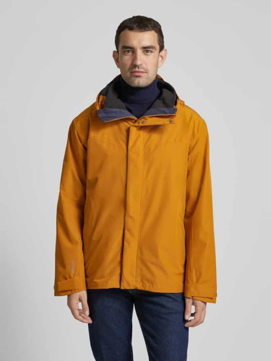 Zdjęcie produktu Kurtka softshell z nadrukiem z logo model ‘OKERE’ Schöffel Żółty