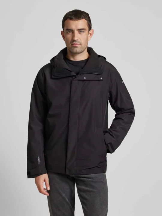 Zdjęcie produktu Kurtka softshell z nadrukiem z logo model ‘OKERE’ Schöffel Czarny