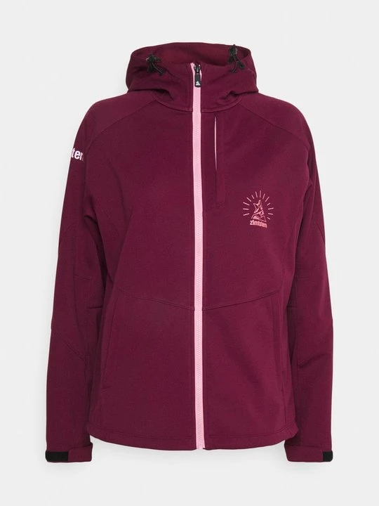 Zdjęcie produktu Kurtka Softshell Zimtstern ciemnoczerwony
