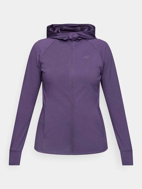 Zdjęcie produktu Bluza rozpinana 4F ciemnoliliowy