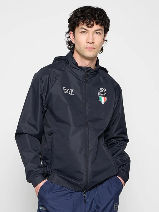 Zdjęcie produktu Kurtka sportowa EA7 Emporio Armani niebieski