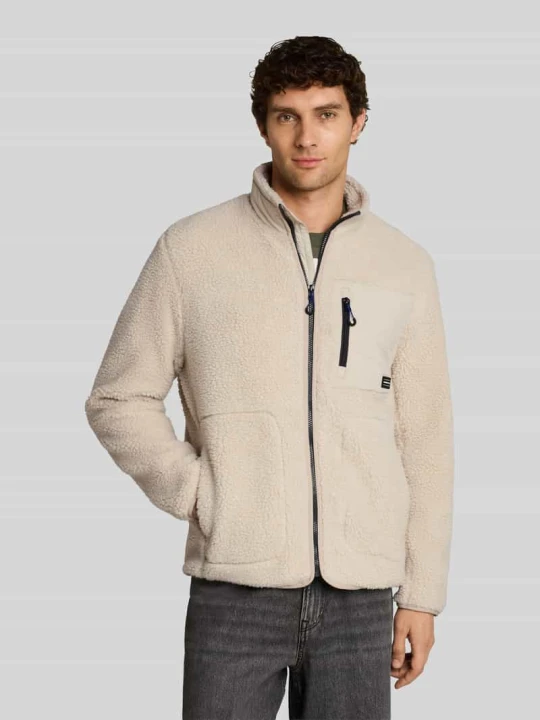 Zdjęcie produktu Kurtka teddy z brustaszą Tom Tailor Beżowy