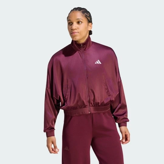 Zdjęcie produktu KURTKA TENISOWA CLIMACOOL COVER UP Adidas bordowy