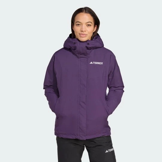 Zdjęcie produktu Kurtka Terrex Multi 2L Rain.Rdy Insulated Adidas Aurora Plum