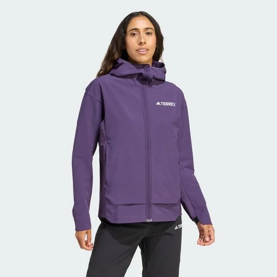 Zdjęcie produktu Kurtka Terrex Multi Softshell Adidas Aurora Plum