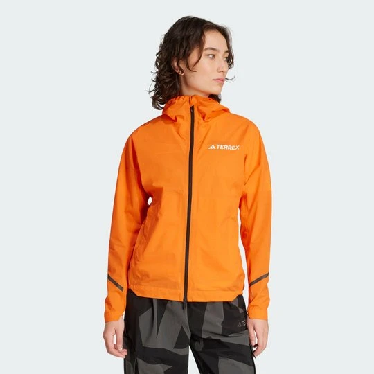 Zdjęcie produktu Kurtka Terrex Xperior 2.5 Layer Light Climaproof Adidas Semi Impact Orange