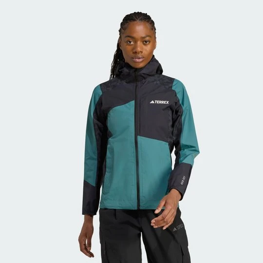 Zdjęcie produktu Kurtka TERREX Xperior Hybrid RAIN.RDY Adidas zielony