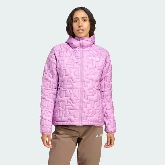 Zdjęcie produktu Kurtka Terrex Xperior PrimaLoft Loose Fill Insulated Hooded Adidas Preloved Purple