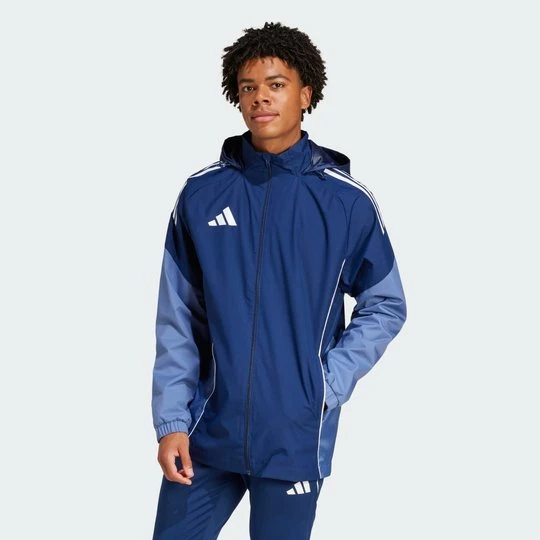 Zdjęcie produktu Kurtka Tiro 25 Competition All-Weather Adidas niebieski