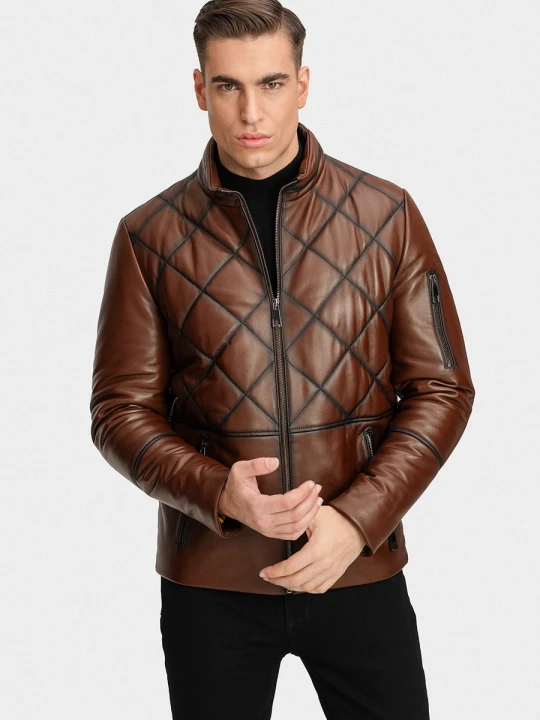 Zdjęcie produktu Kurtka TOMMASO 01030A80OSA Giacomo Conti brazowy