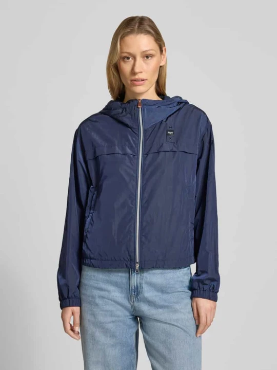 Zdjęcie produktu Kurtka trekking z kapturem model 'BURRAGE' Blauer Usa Granatowy