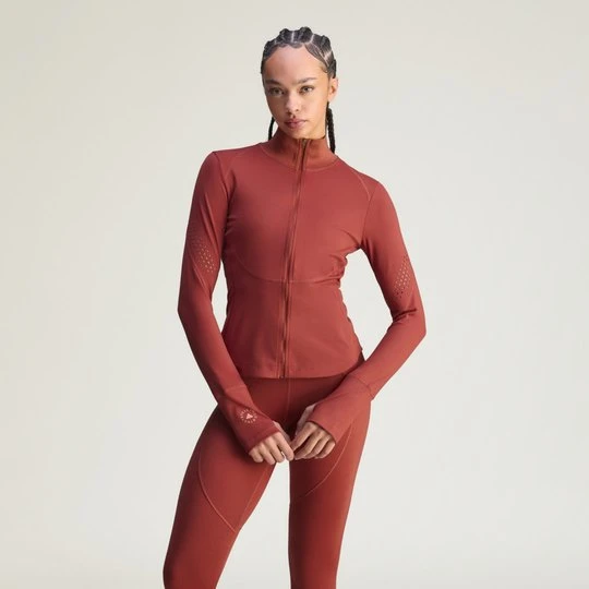 Zdjęcie produktu Kurtka treningowa adidas by Stella McCartney Midlayer Burnt Sienna