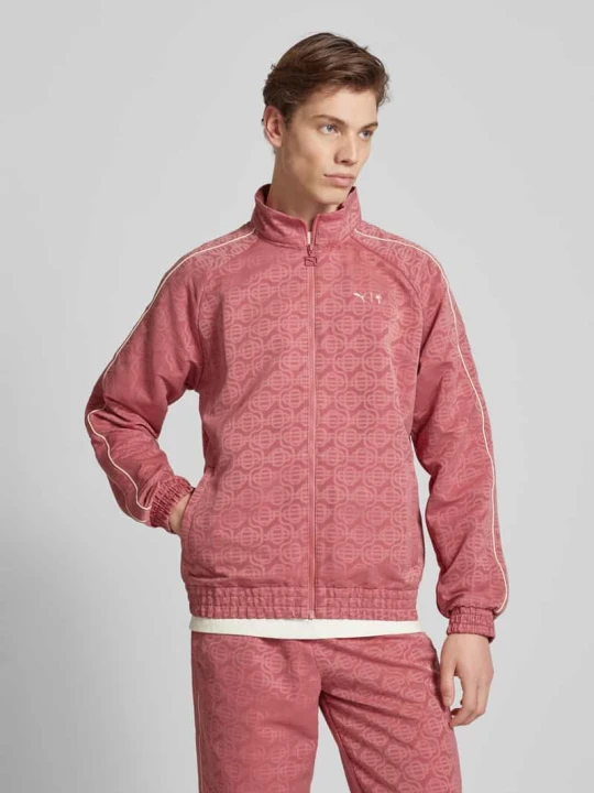 Zdjęcie produktu Kurtka treningowa krój regular fit z nadrukiem na całej powierzchni Puma Czerwony