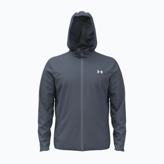 Zdjęcie produktu Kurtka treningowa męska Under Armour Tech Utility Woven Jacket downpour gray / white Szary