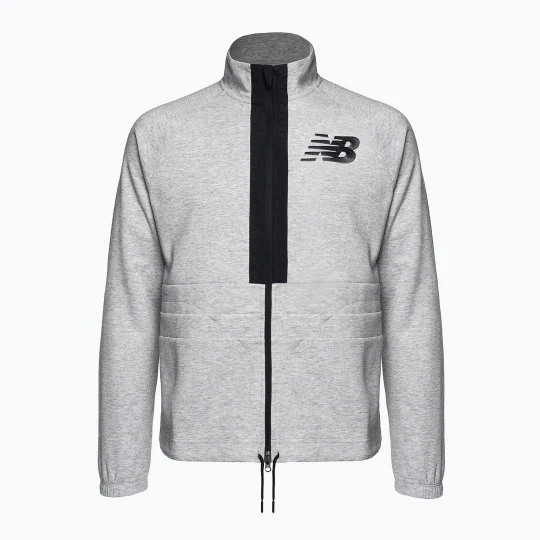 Zdjęcie produktu Kurtka treningowa New Balance Uni-Ssentials Moments spinnex grey