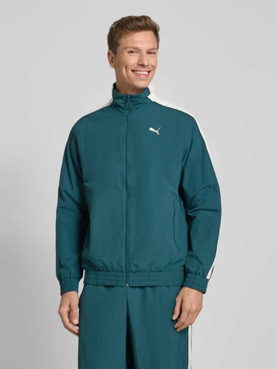 Zdjęcie produktu Kurtka treningowa o kroju oversized ze stójką Puma Butelkowy zielony