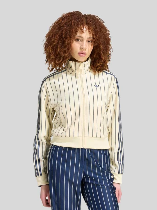 Zdjęcie produktu Kurtka treningowa o kroju regular fit z opcją dwustronnego noszenia i detale z logo adidas Originals Écru
