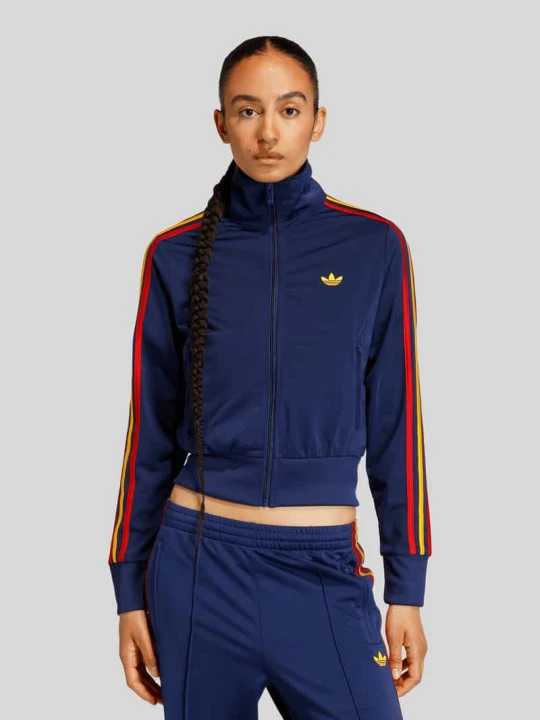 Zdjęcie produktu kurtka treningowa w kroju regular fit z wyhaftowanym logo adidas Originals Ciemnoniebieski