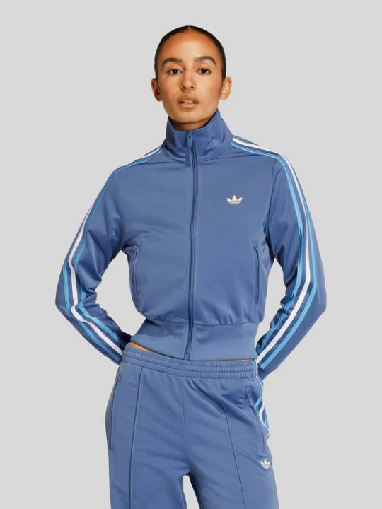 Zdjęcie produktu kurtka treningowa z wyhaftowanym logo adidas Originals Niebieski