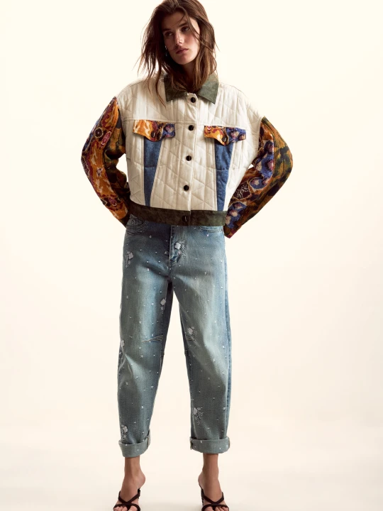 Zdjęcie produktu kurtka trucker M. Christian Lacroix Desigual biały