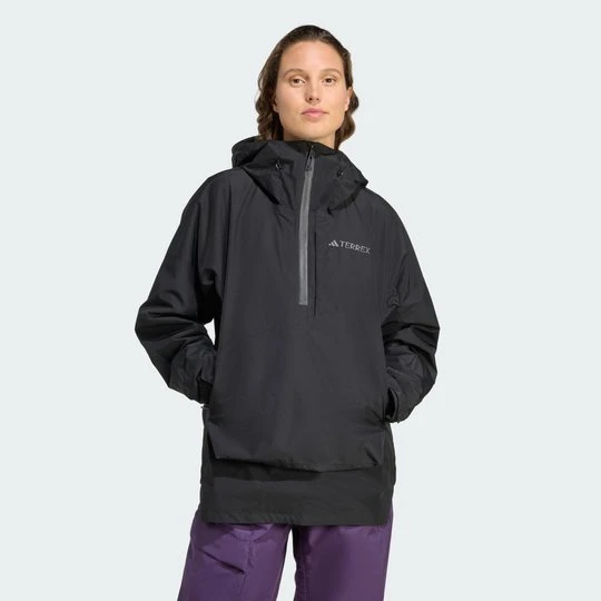 Zdjęcie produktu Kurtka typu anorak Terrex Xploric 2 Layer Lined CLIMAPROOF Adidas czarny
