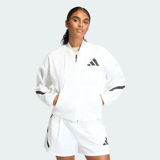 Zdjęcie produktu KURTKA TYPU BOMBER ADIDAS Z.N.E. WOVEN biały