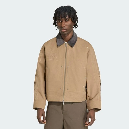 Zdjęcie produktu Kurtka typu bomber Premium Essentials Adidas Khaki Six