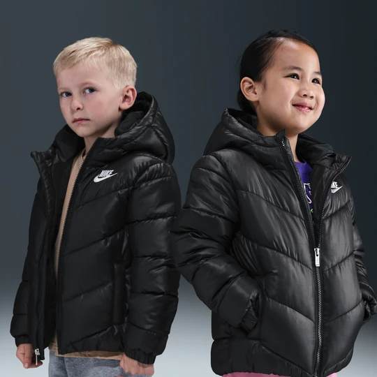 Zdjęcie produktu Kurtka typu puffer dla małych dzieci All Day Play Nike - Czerń