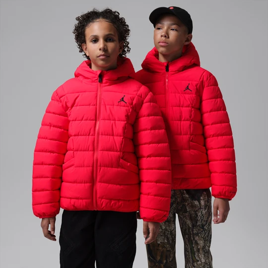 Zdjęcie produktu Kurtka typu puffer o średniej grubości Jordan Active dla dużych dzieci - Czerwony