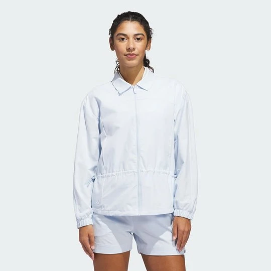 Zdjęcie produktu KURTKA ULTIMATE365+ PEPLUM GRID Adidas Crystal Sky
