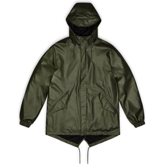 Zdjęcie produktu Kurtka unisex Fishtail W3 Rains Zielony