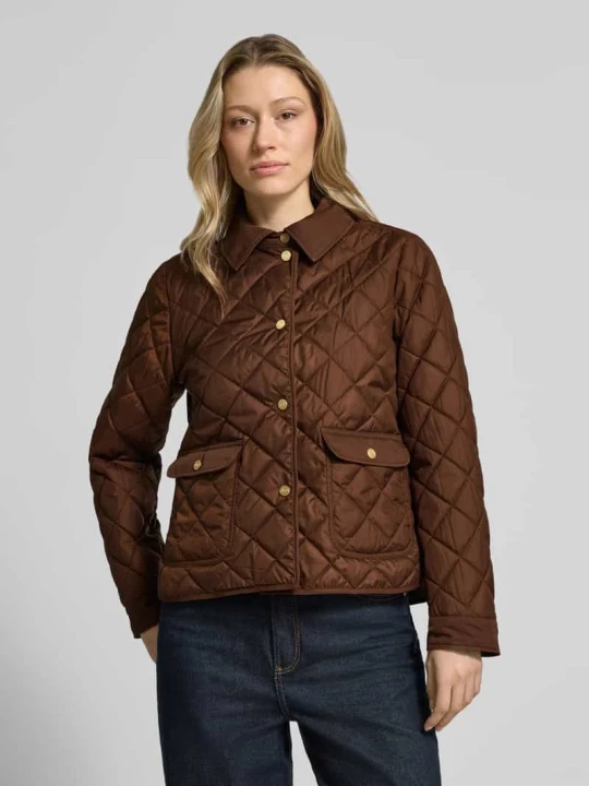 Zdjęcie produktu Kurtka pikowana o kroju regular fit model 'Sasti' Marella Średniobrązowy