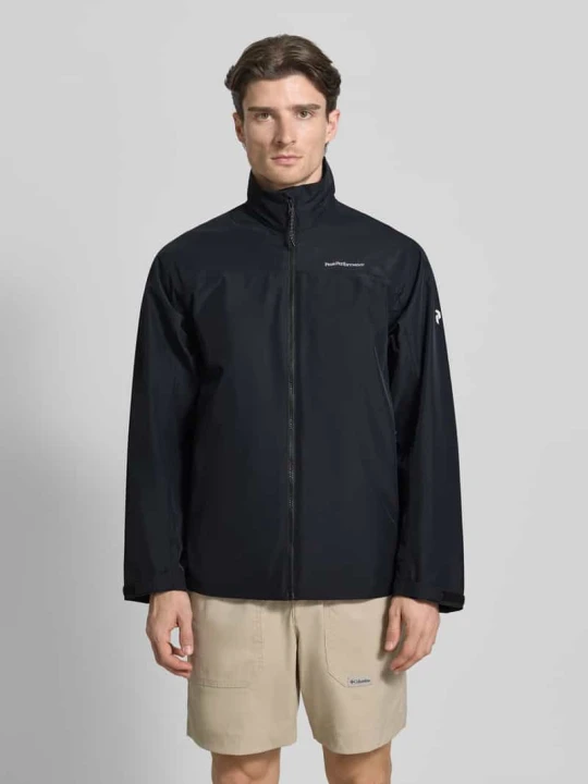 Zdjęcie produktu Kurtka w kroju regular fit z nadrukiem logo model 'Quest' Peak Performance Czarny