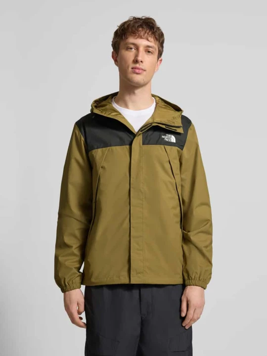 Zdjęcie produktu Kurtka w kroju regular fit z nadrukiem z logo Model 'Antora' The North Face Zielony