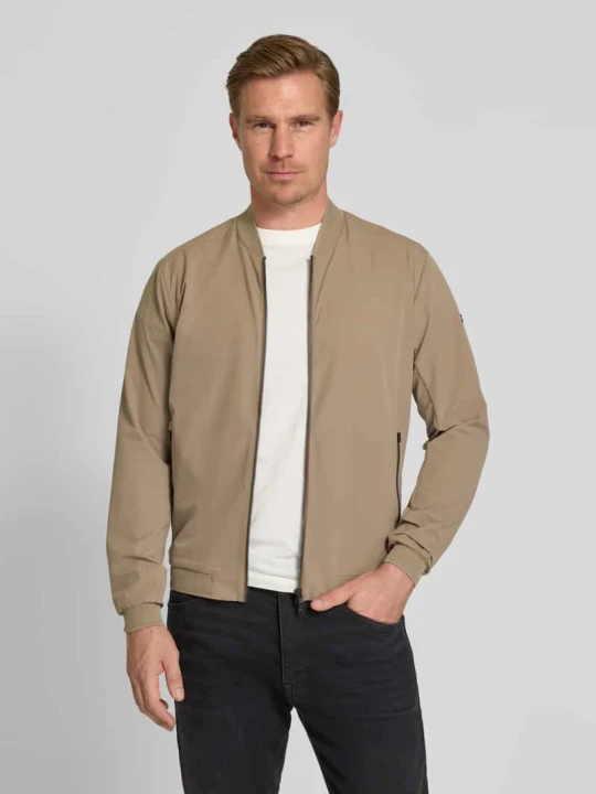Zdjęcie produktu kurtka w kroju regular fit ze stójką model 'Campo' SCANDINAVIAN EDITION Piaskowy