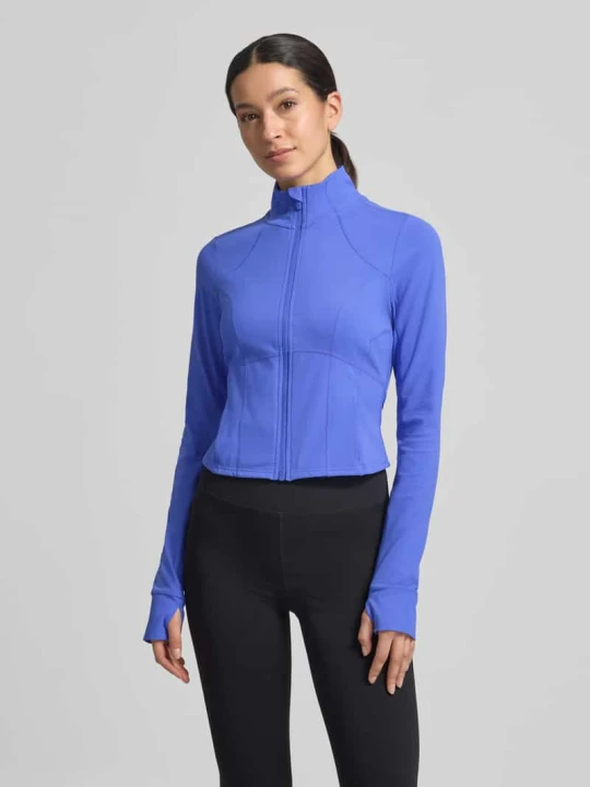 Zdjęcie produktu Kurtka w kroju slim fit ze stójką model 'Storm' Fabletics Niebieski