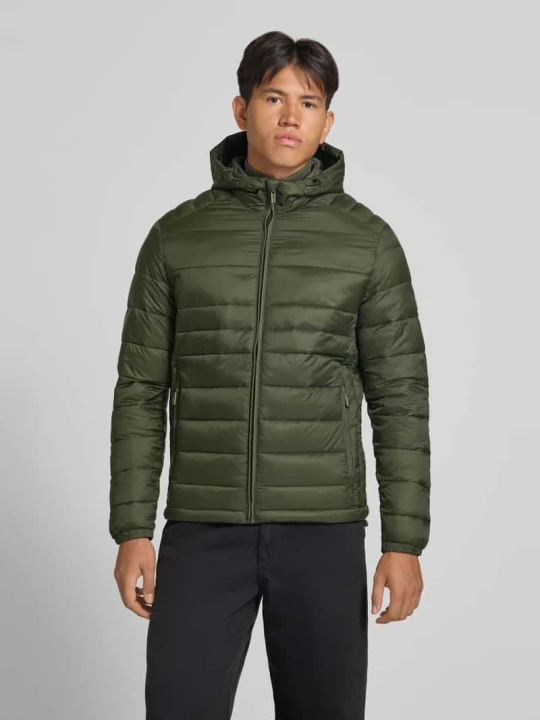 Zdjęcie produktu Kurtka w pikowanym stylu o kroju regular fit model 'KINGSLEY' Jack&Jones Średniobrązowy