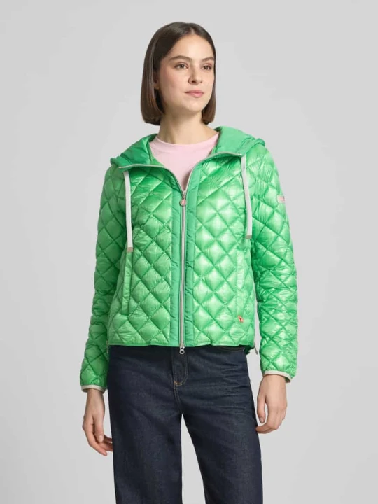 Zdjęcie produktu Kurtka w pikowanym wyglądzie o kroju regular fit model 'YOSIE' Frieda & Freddies Jabłkowozielony