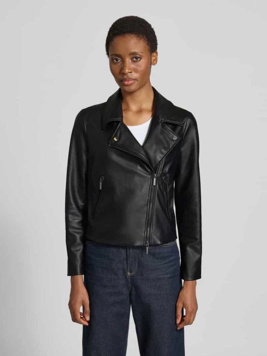 Zdjęcie produktu Kurtka w skórzanym wyglądzie Armani Exchange Czarny