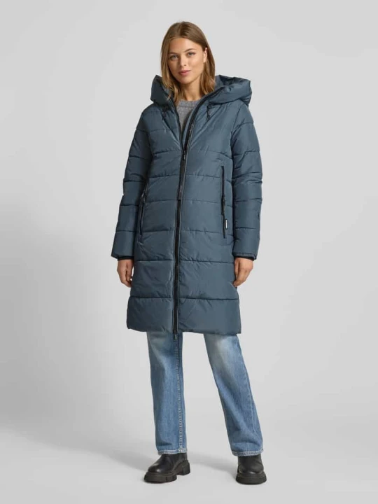 Zdjęcie produktu Kurtka w stylu puffer z Kapturem Model 'Jilias' khujo Niebieski